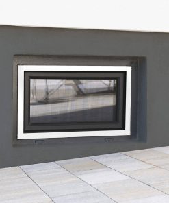 Nagerschutzfenster "MASTER SLIM" 100x60 cm weiß