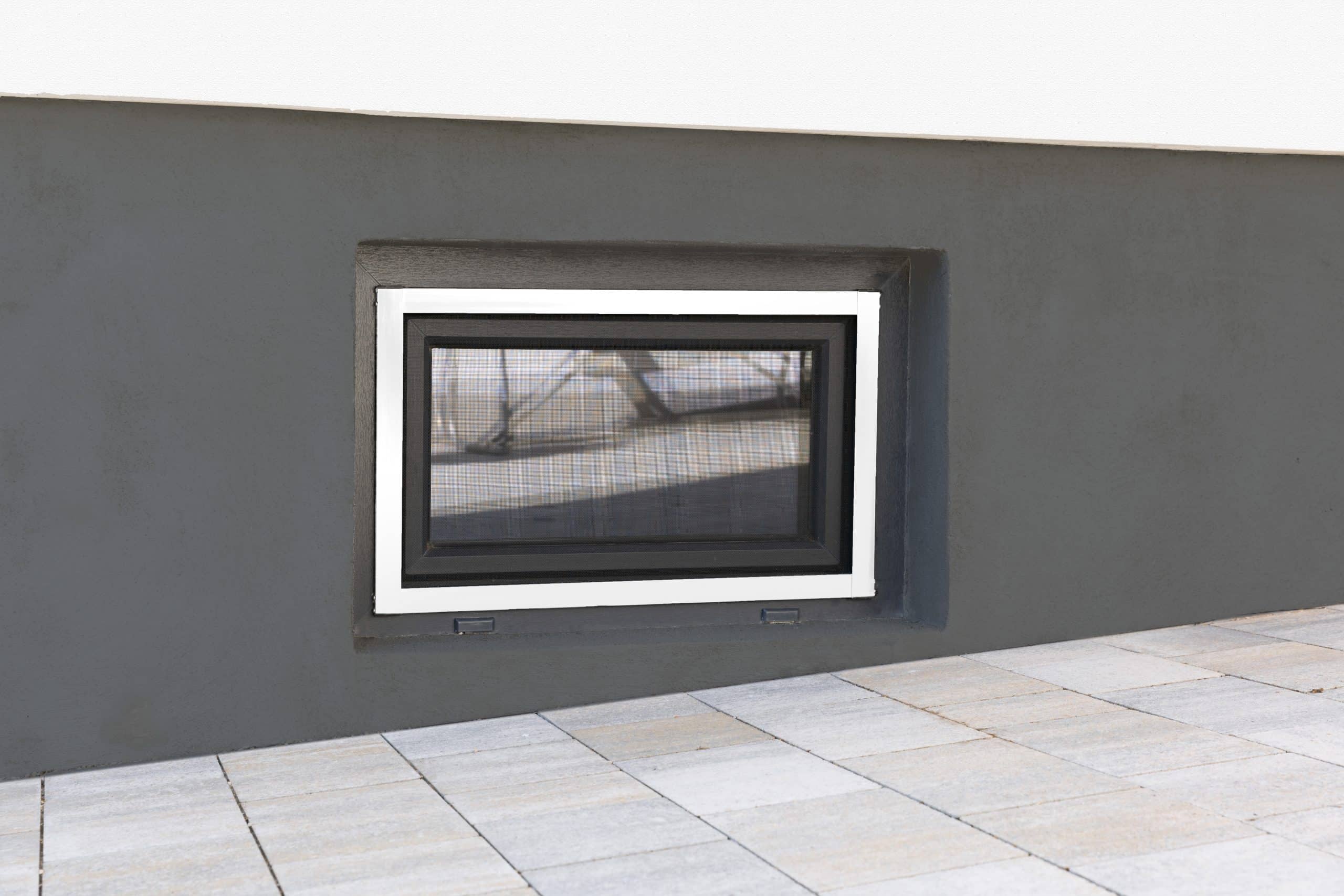 Nagerschutzfenster "MASTER SLIM" 100x60 cm weiß