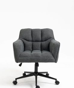 Office Stuhl Anton Bürostuhl Drehstuhl Schreibtischstuhl Computerstuhl grau