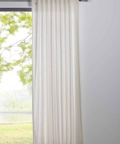 Ondeco Schlaufenschal Mood Gardinen Blickdicht Vorhang Schlafzimmer 1er Set Farbe: Ecru