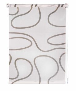 Ondeco Tageslichtrollo Win Move ohne Bohren Klemmfix lichtdurchlässig und Blickdicht Größe: 100x160 cm