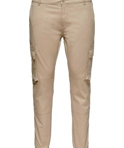 Only & Sons Cargohose Cam lange Hose mit Cargotaschen