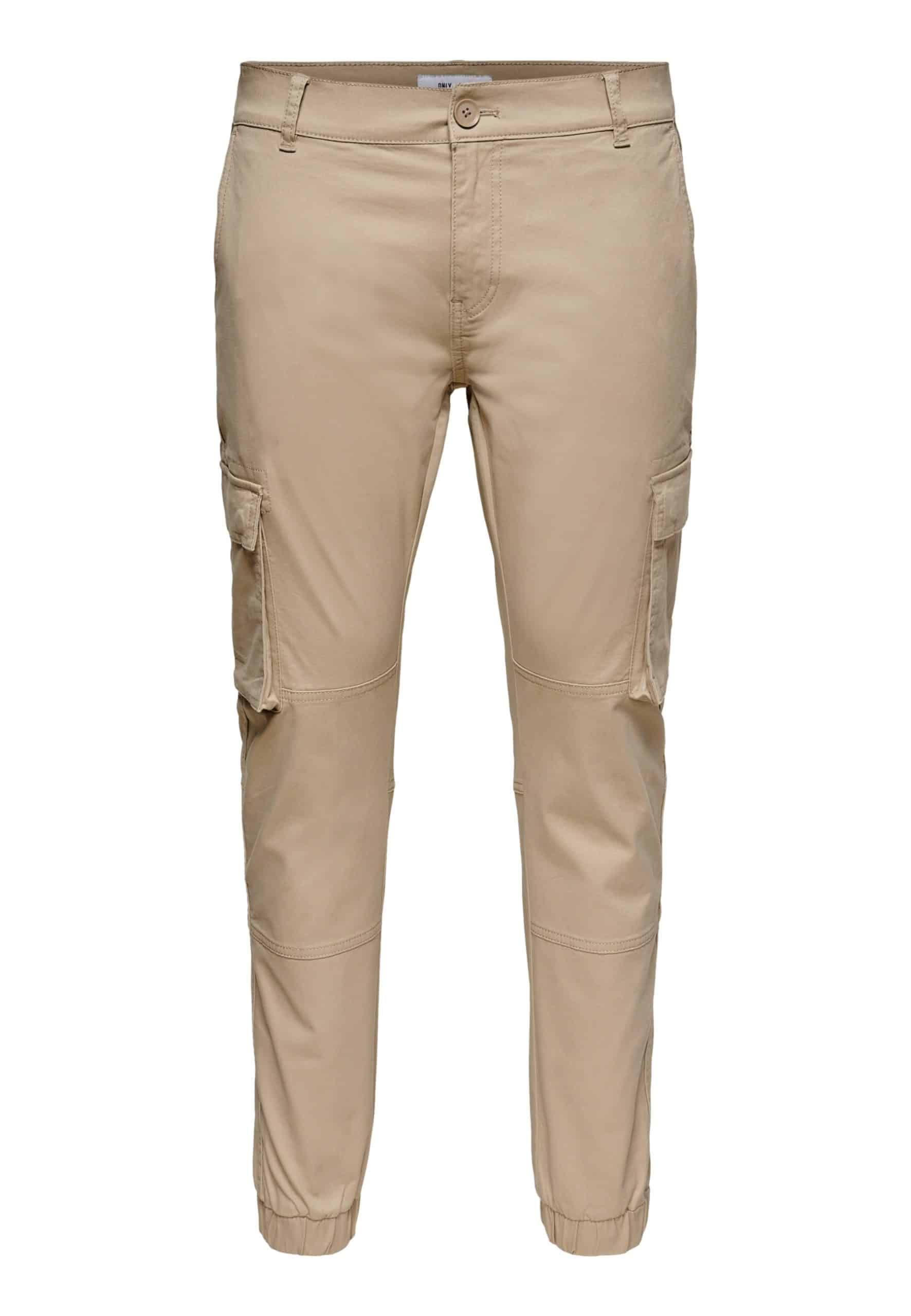 Only & Sons Cargohose Cam lange Hose mit Cargotaschen