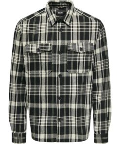 Only & Sons Hemd Milo Langarm-Flanellhemd