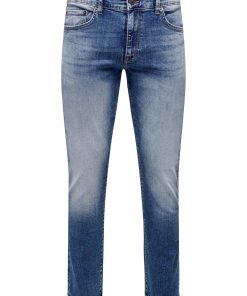 Only & Sons Hose Slim Fit Jeans im 5-Pocket-Style