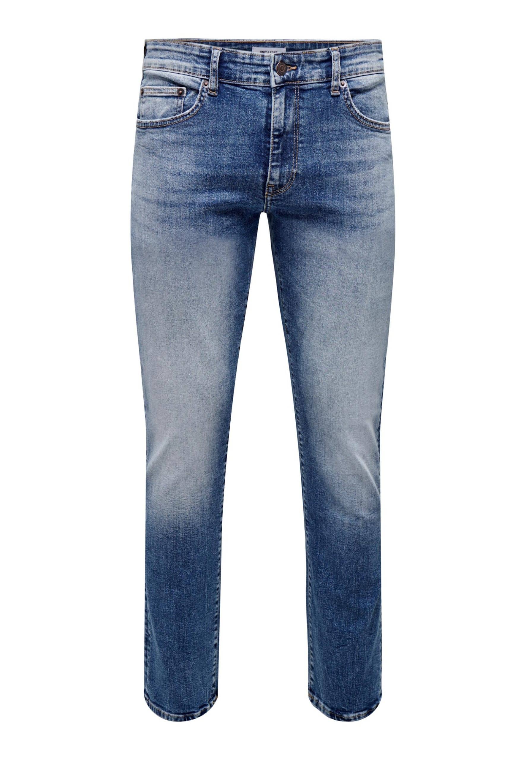 Only & Sons Hose Slim Fit Jeans im 5-Pocket-Style