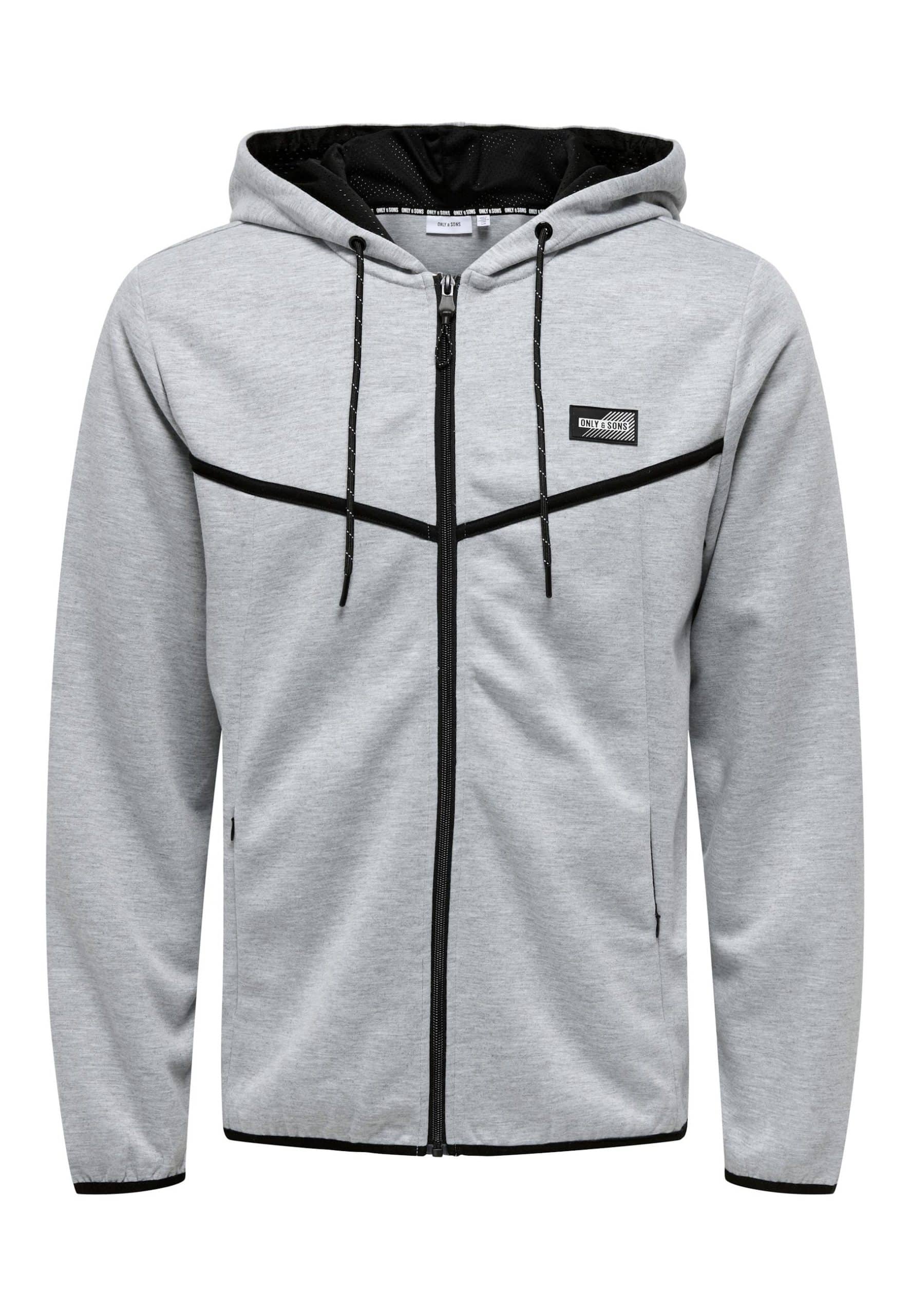 Only & Sons Jacke LIAM Kapuzensweatjacke