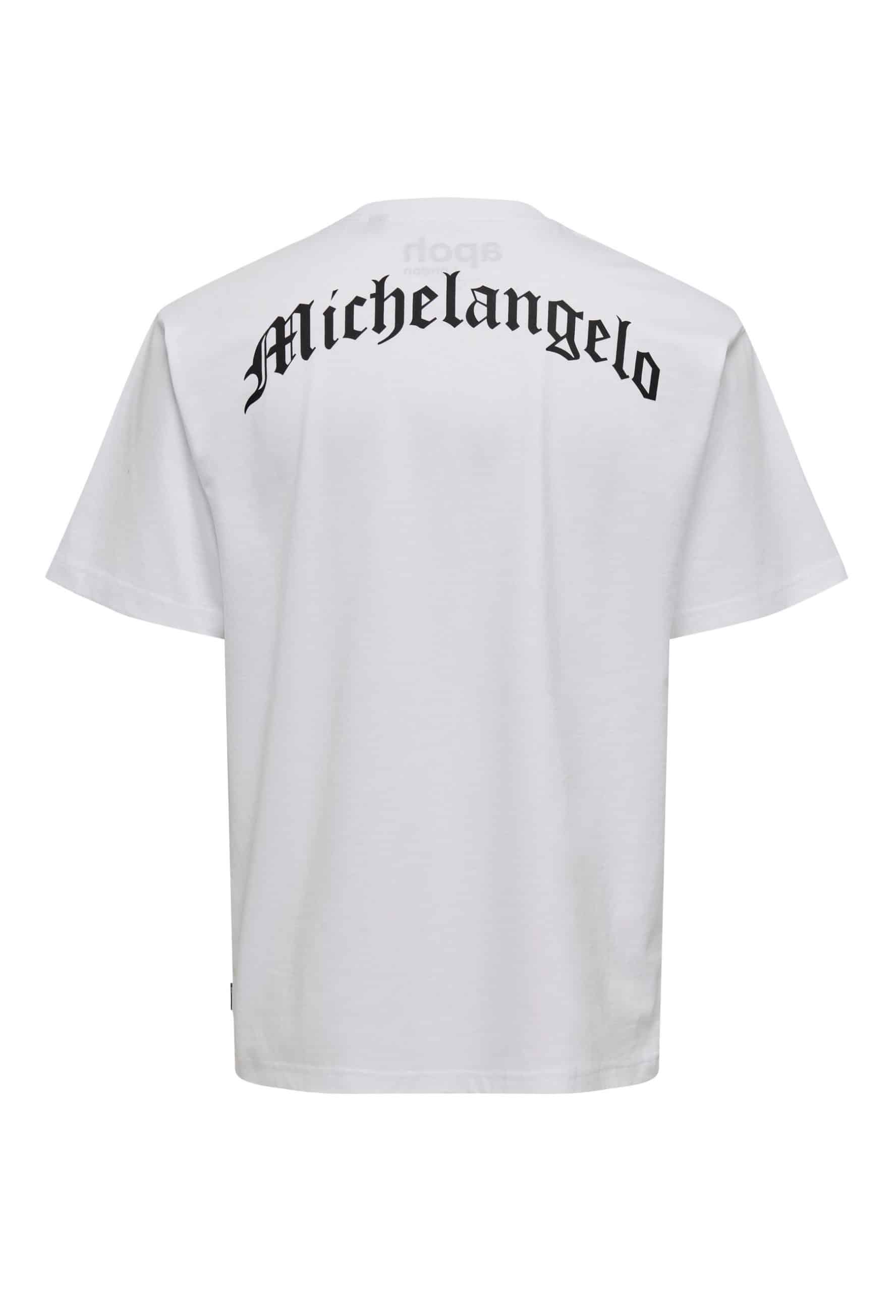 Only & Sons T-Shirt Apoh Life Kurzarmshirt mit Frontprint