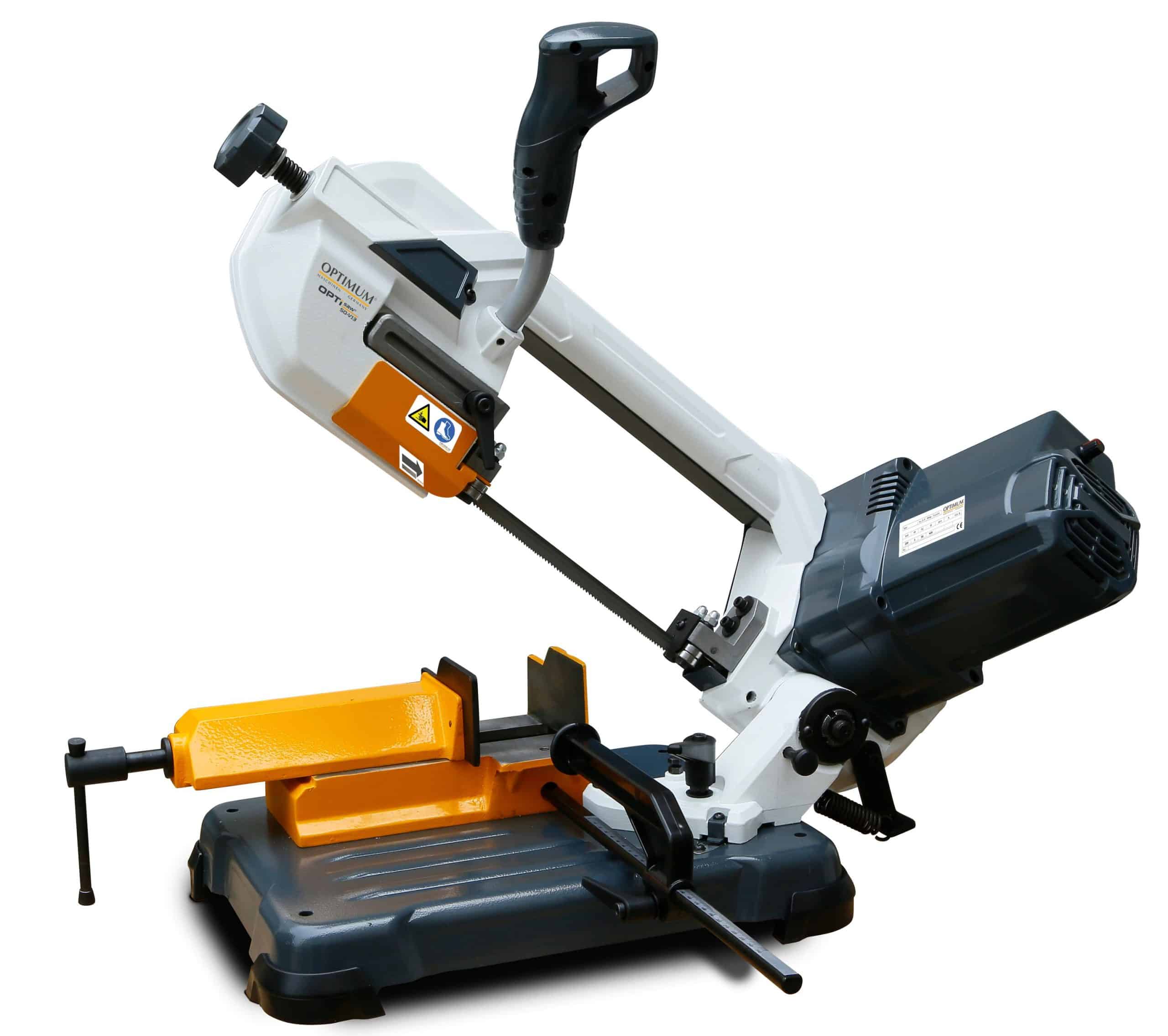 Optimum Gehrungsbandsäge SQ-V13 geräuscharm Sägebandgeschwindigkeit 30°80 m/min