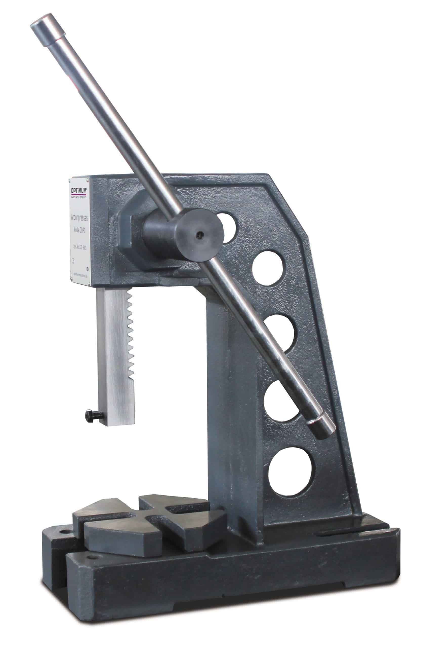Optimum Präzisions-Drehdornpresse DDP 10 Hebellänge 340 mm robuste Bauart