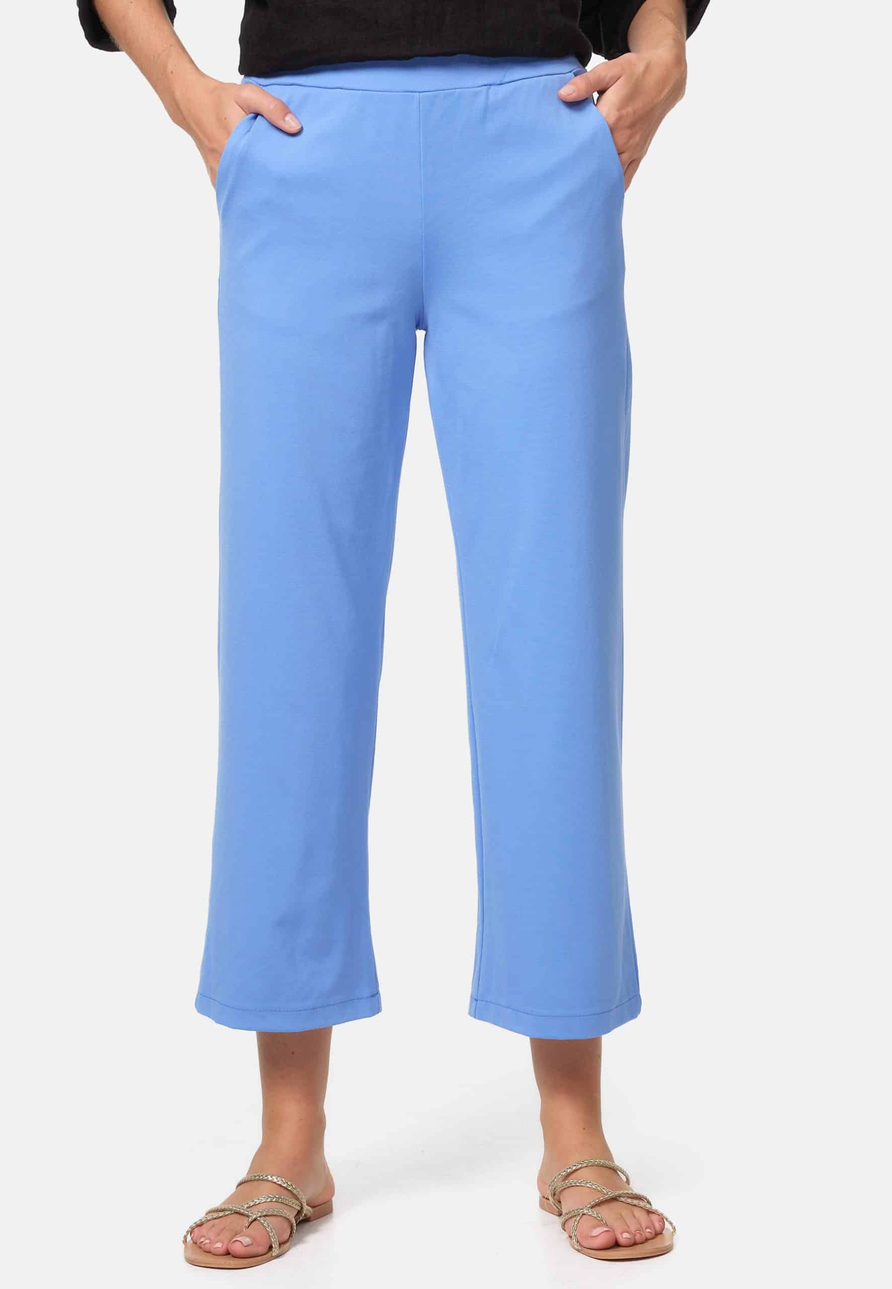 PM SELECTED Damen Legere Freizeithose in 7/8 Länge mit Taschen in Einheitsgröße PM43