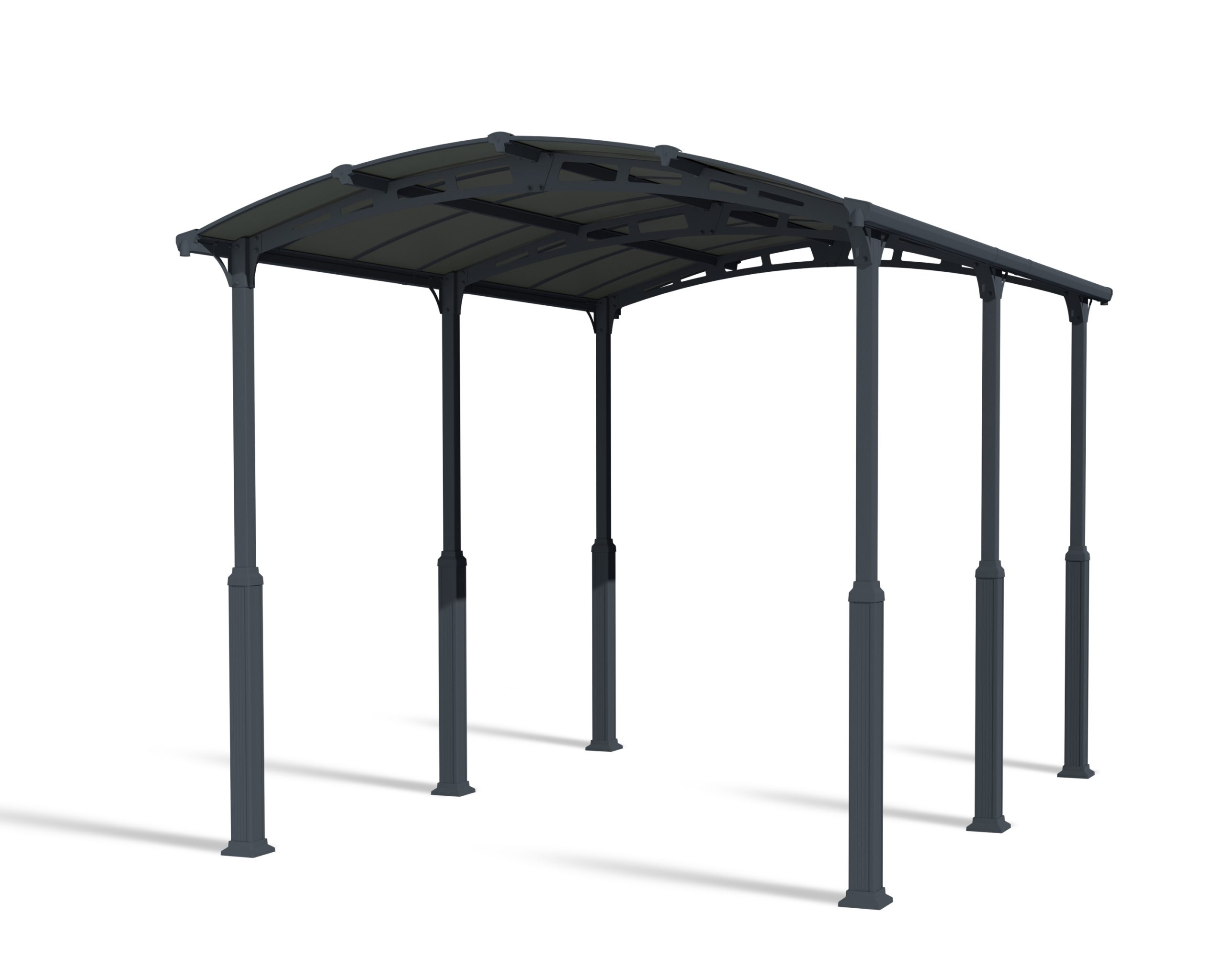 Palram - Canopia   Alpine 3.6 X 5 Carport Wohnmobil in Grau