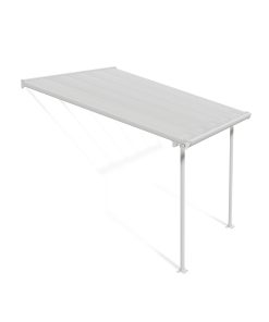 Palram Canopia Feria Terrassenüberdachung weiß 305x298x260-305 in cm (LxBxH)