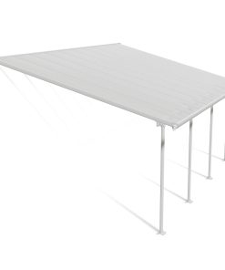 Palram Canopia Feria Terrassenüberdachung weiß 606x387x260 - 305 in cm (LxBxH)
