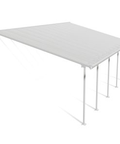 Palram Canopia Feria Terrassenüberdachung weiß 787x387x260 - 305 in cm (LxBxH)