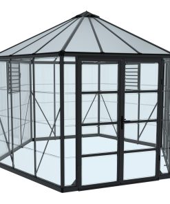 Palram - Canopia   Oasis 3.6x3.2 Gewächshaus rund