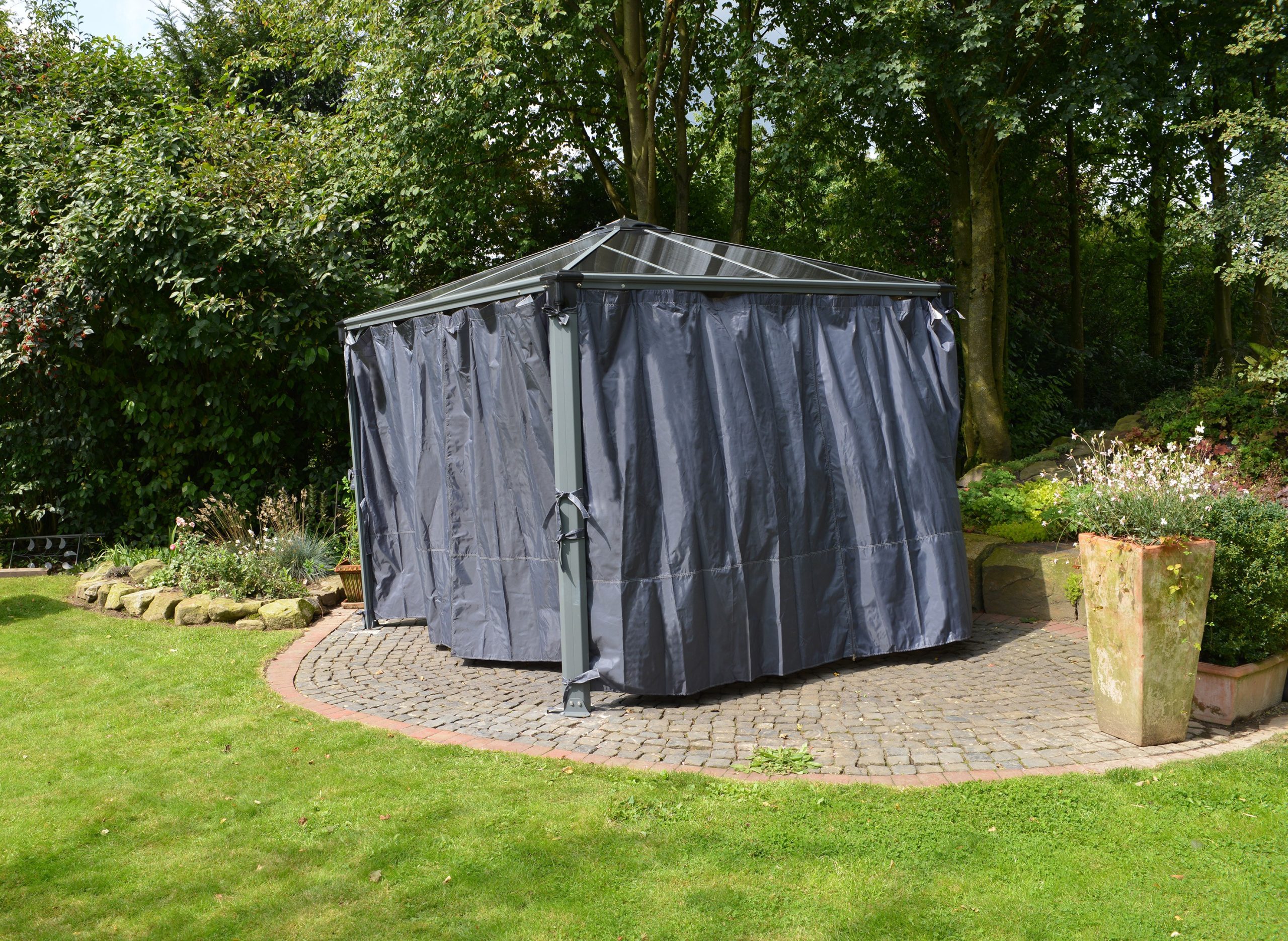 Palram - Canopia   Vorhangset für 3 - 4m Pavillons