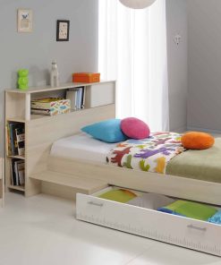 Parisot Jugendbett mit Nako "Charly 17" Akazie-Weiß