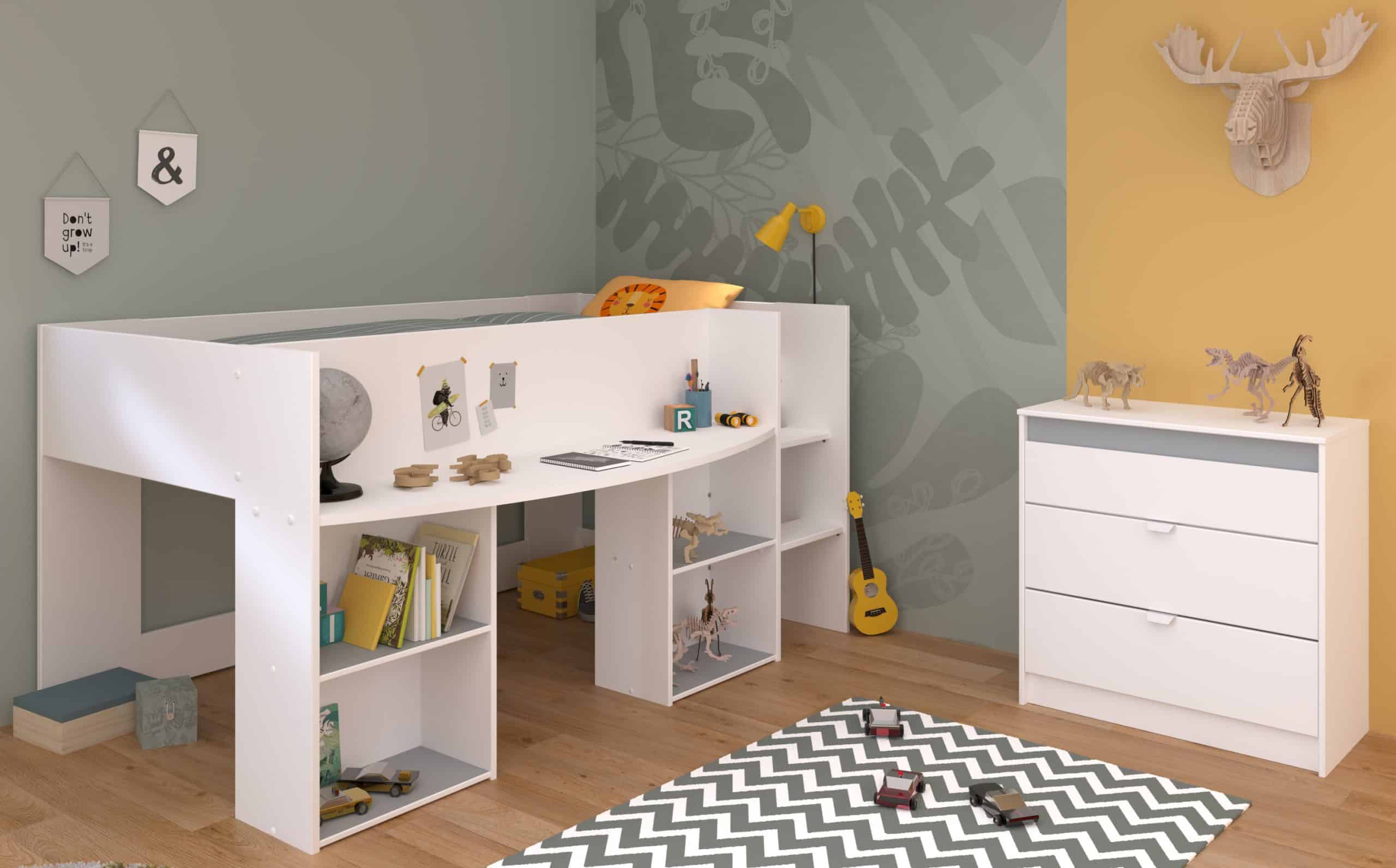 Parisot Kinderzimmer Set 2tlg "Pirouette 16"  Weiß