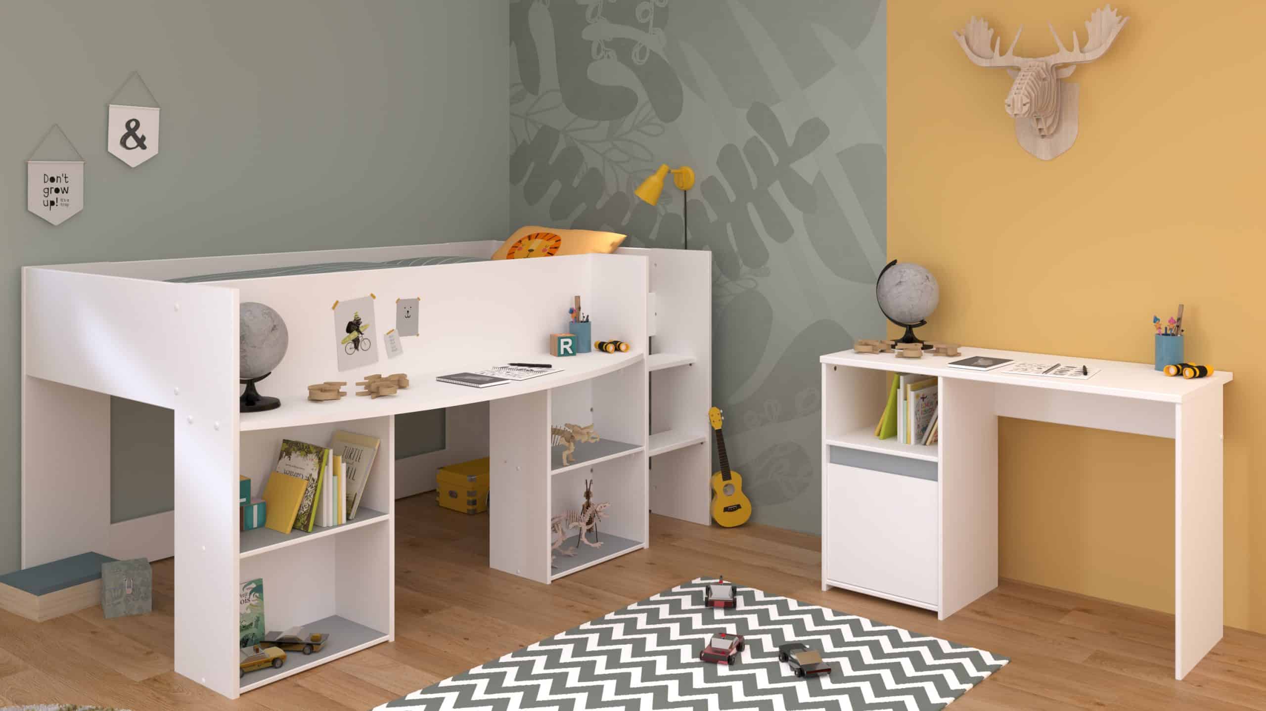 Parisot Kinderzimmer Set 2tlg "Pirouette 17"  Weiß