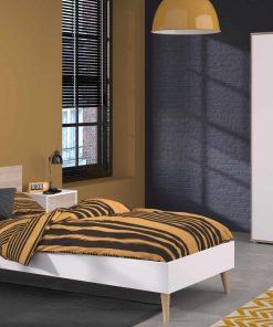 Parisot Kinderzimmer-Set  4-teilig "Aalborg 3" Weiß / Japanische Eiche