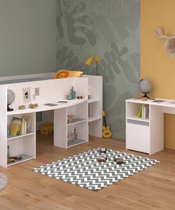 Parisot Kinderzimmer Set 4tlg "Pirouette 11"  Weiß