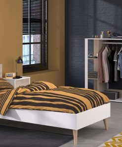 Parisot Kinderzimmer-Set 5-teilig "Aalborg 6" Weiß / Japanische Eiche