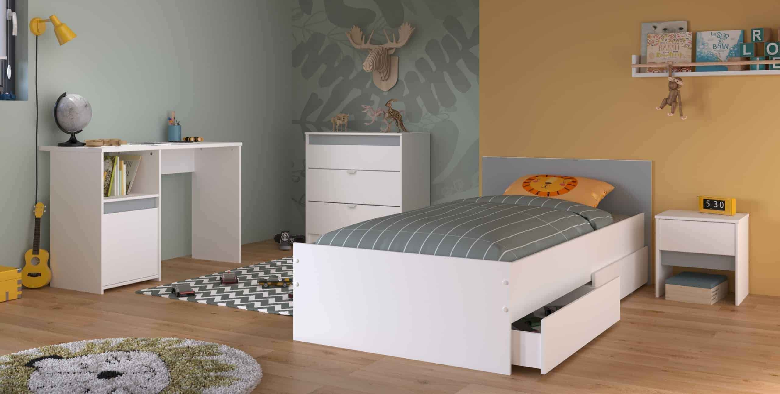 Parisot Kinderzimmer Set 5tlg "Pirouette 25"  Weiß