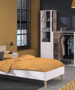 Parisot Kinderzimmer-Set 6-teilig "Aalborg 4" Weiß / Japanische Eiche