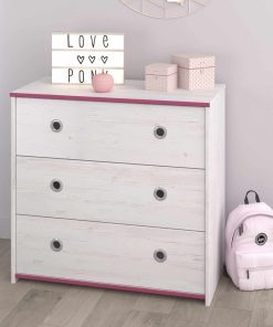 Parisot Kommode Sideboard "Smoozy 9" Weiß