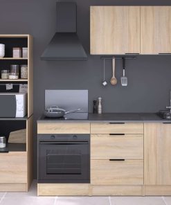 Parisot Küchenzeile "Fumay 21" Eiche