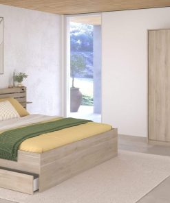 Parisot Schlafzimmer 3-teilig "Escale 23" 140x200 Japanische-Eiche