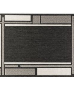 Peyer Syntex Teppich Smilla Bordüre in verschiedenen Größen und Farben für den Innen- und Außenbereich pflegeleicht