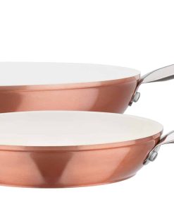 Pfannen-Set Kupfer-Bronze 2-tlg.