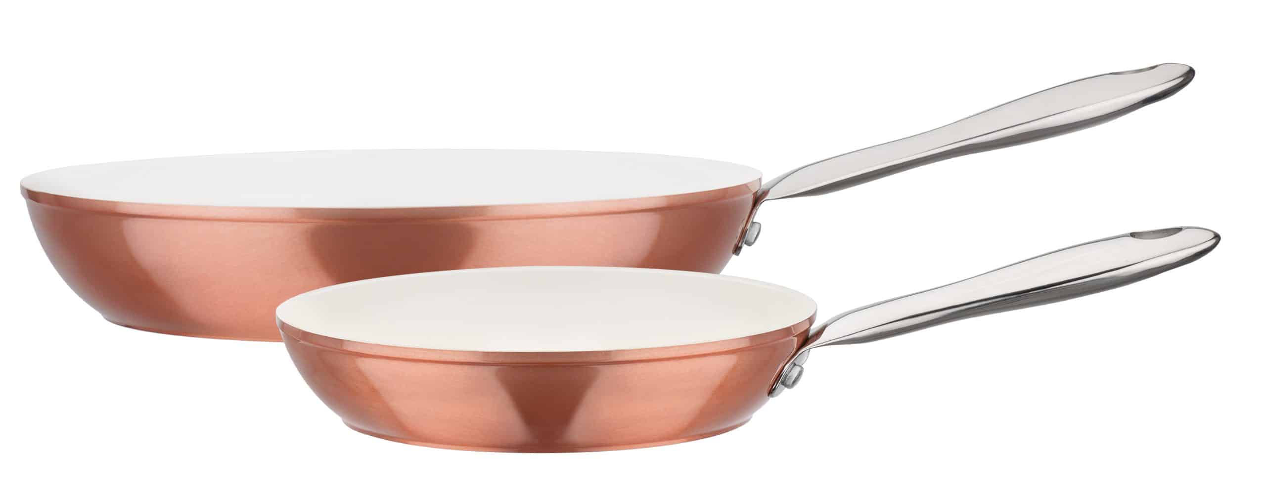 Pfannen-Set Kupfer-Bronze 2-tlg.