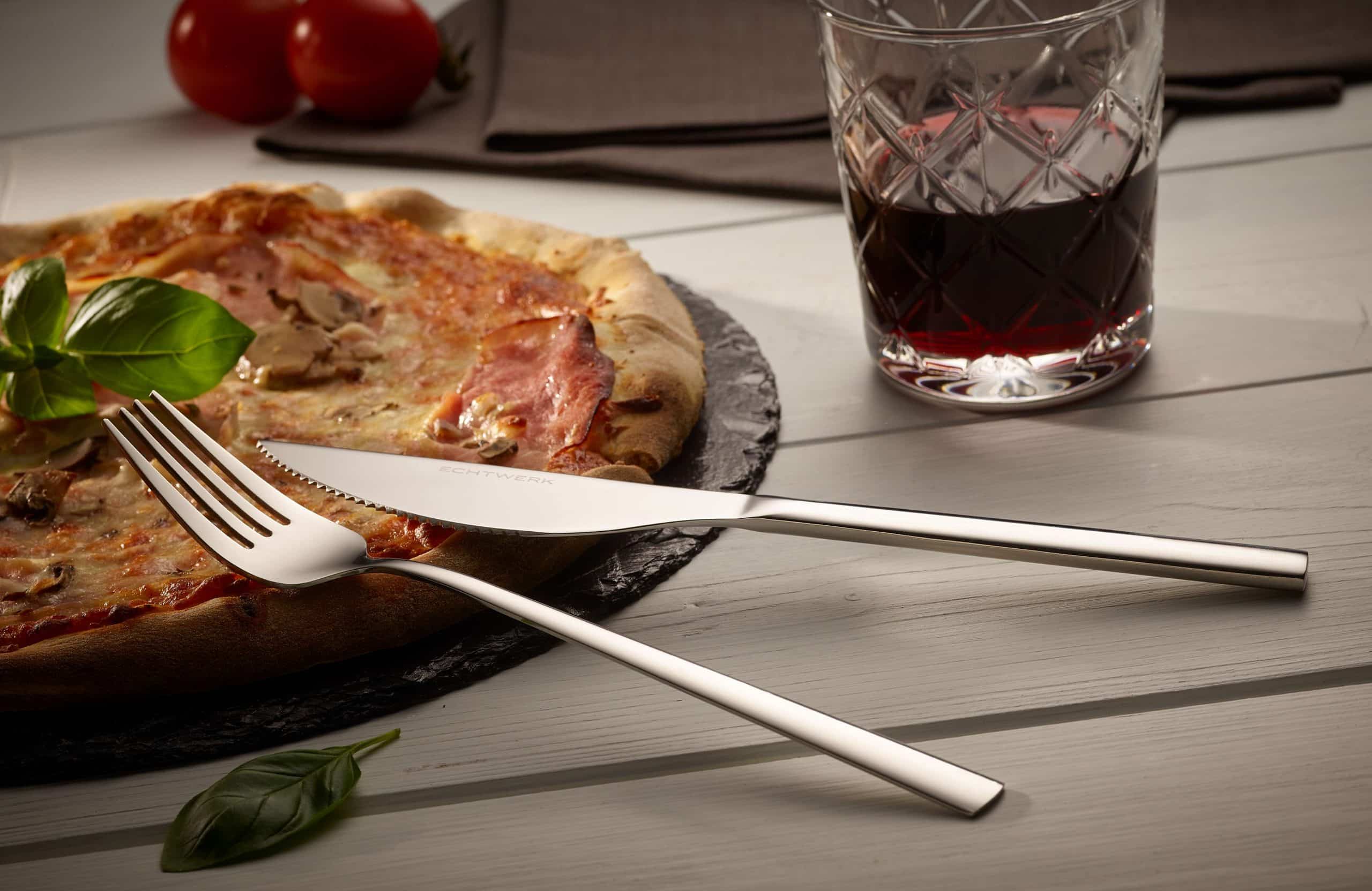 Pizzabesteck Set "Bari" 8tlg - mirror