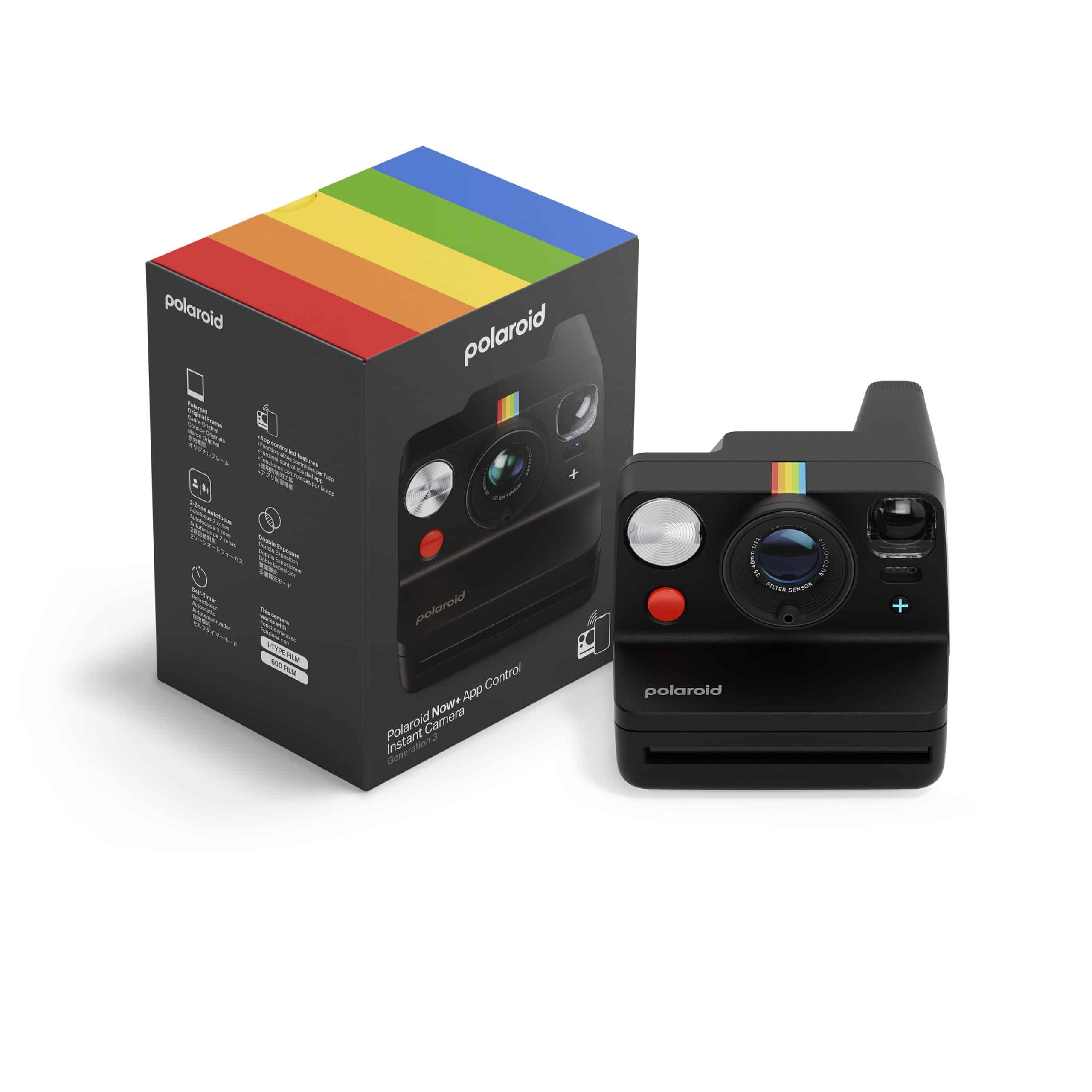 Polaroid Now+ Gen3 Camera Black