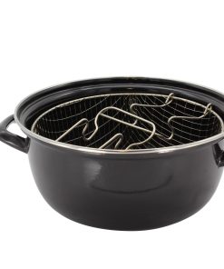 Pommes-Frites-Topf emailliert