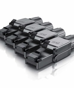 Primewire 4x Netzwerk-Adapter RJ-45 (Ethernet) zu Netzwerkkabel