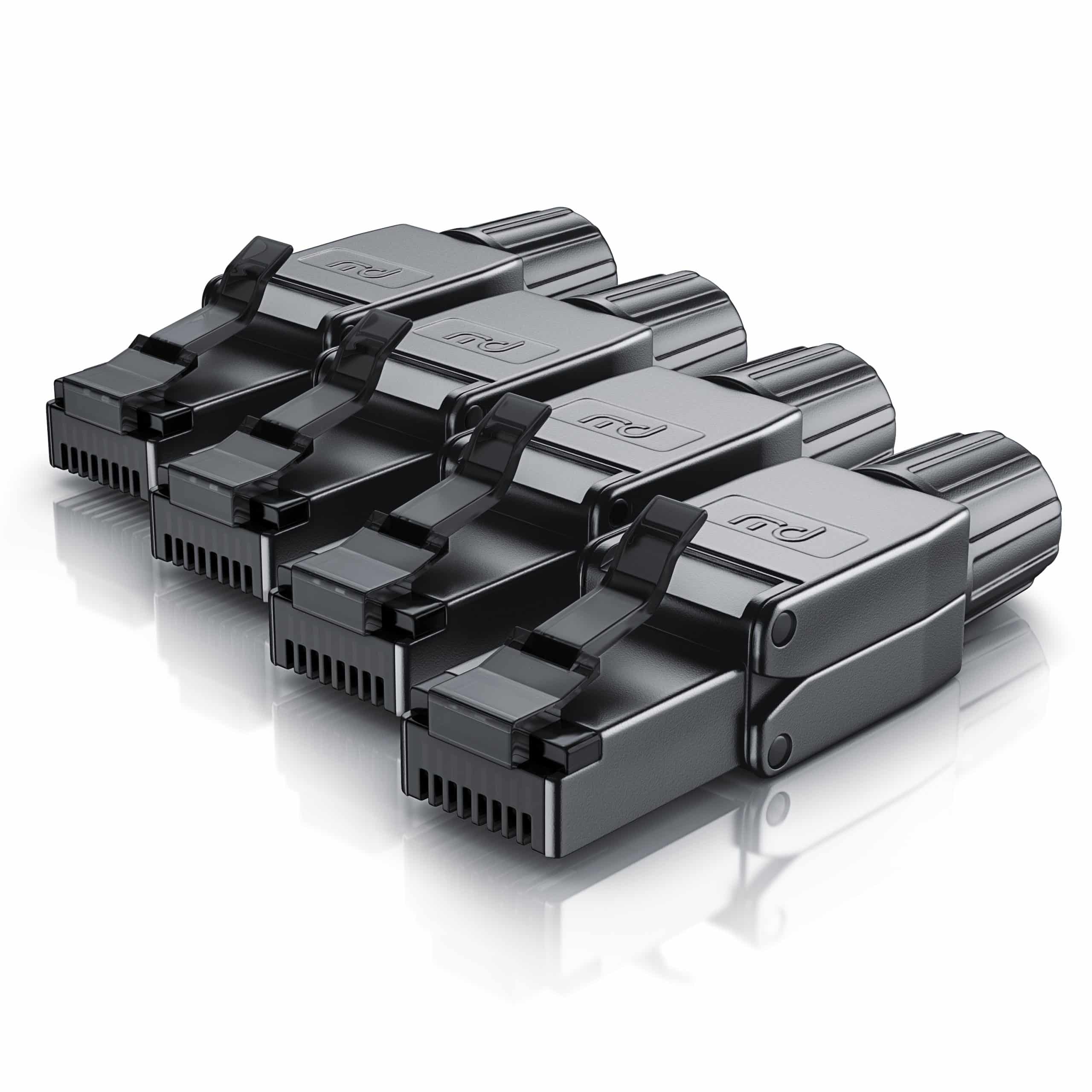 Primewire 4x Netzwerk-Adapter RJ-45 (Ethernet) zu Netzwerkkabel