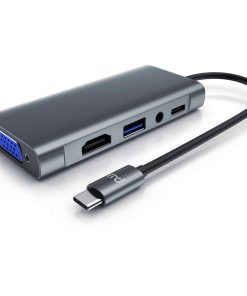 Primewire 5 in 1 USB 3.2 Gen1 Typ C Hub zu VGA Adapter