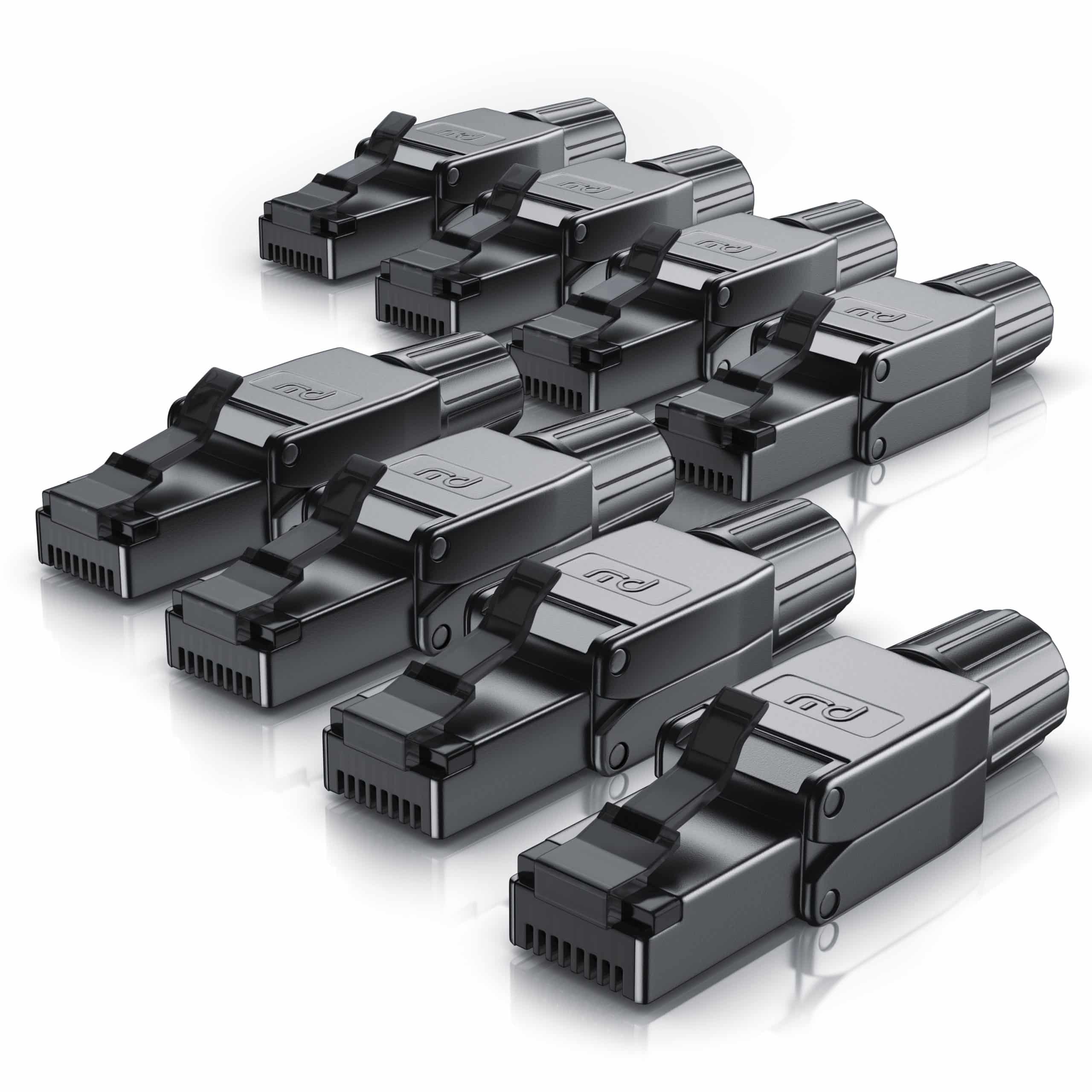 Primewire 8x Netzwerk-Adapter RJ-45 (Ethernet) zu Netzwerkkabel