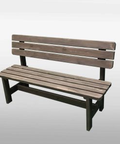 Promadino Holz-Bank Summer grau