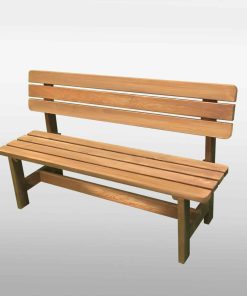 Promadino Holz-Bank Summer honigbraun