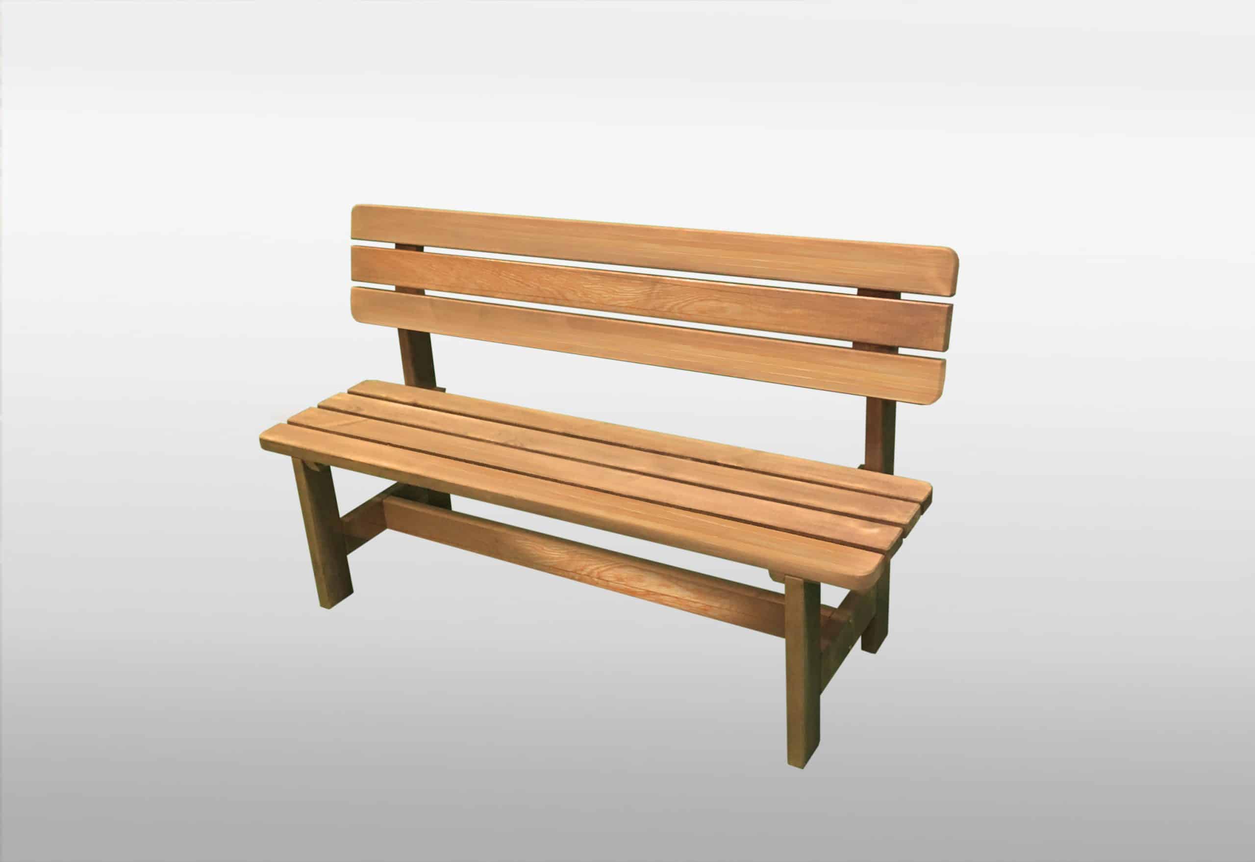 Promadino Holz-Bank Summer honigbraun