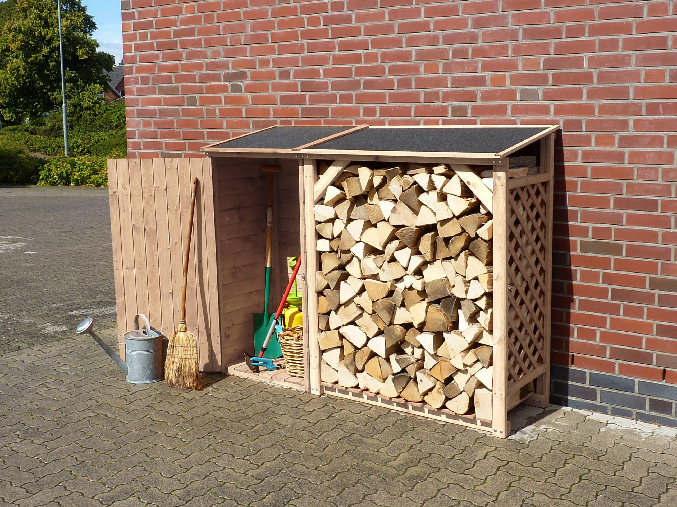 Promadino Kaminholzkombination "Speyer"