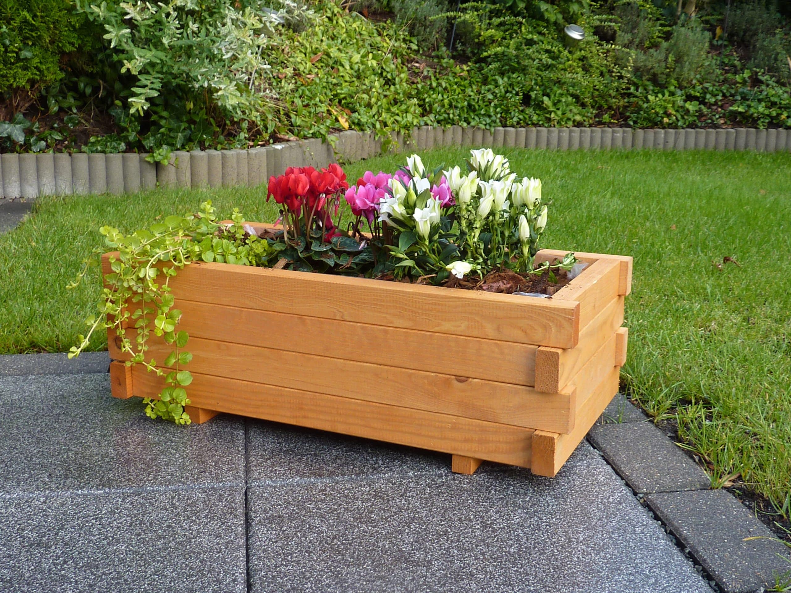 Promadino Pflanzkasten "Empoli" mit Pflanzfolie