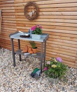 Promadino Pflanztisch mit verzinkter Arbeitsfläche