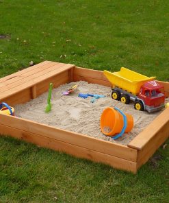 Promadino Sandkasten "MULTI" + Sitzbox