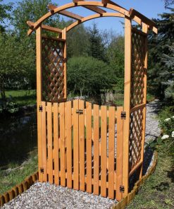 Promadino Set Pergola "Diana" mit Türen